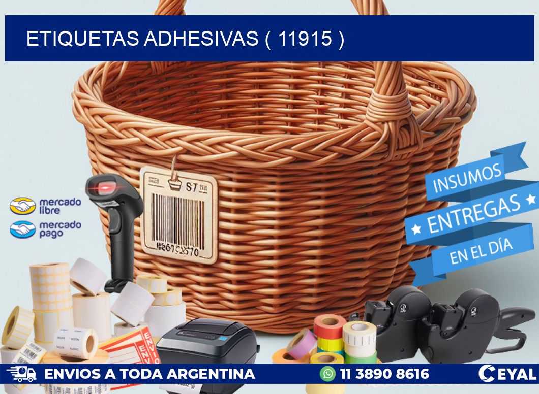 ETIQUETAS ADHESIVAS ( 11915 )