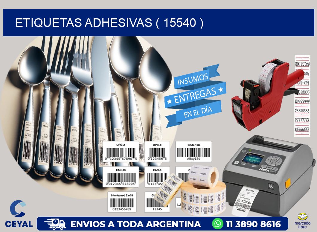 ETIQUETAS ADHESIVAS ( 15540 )