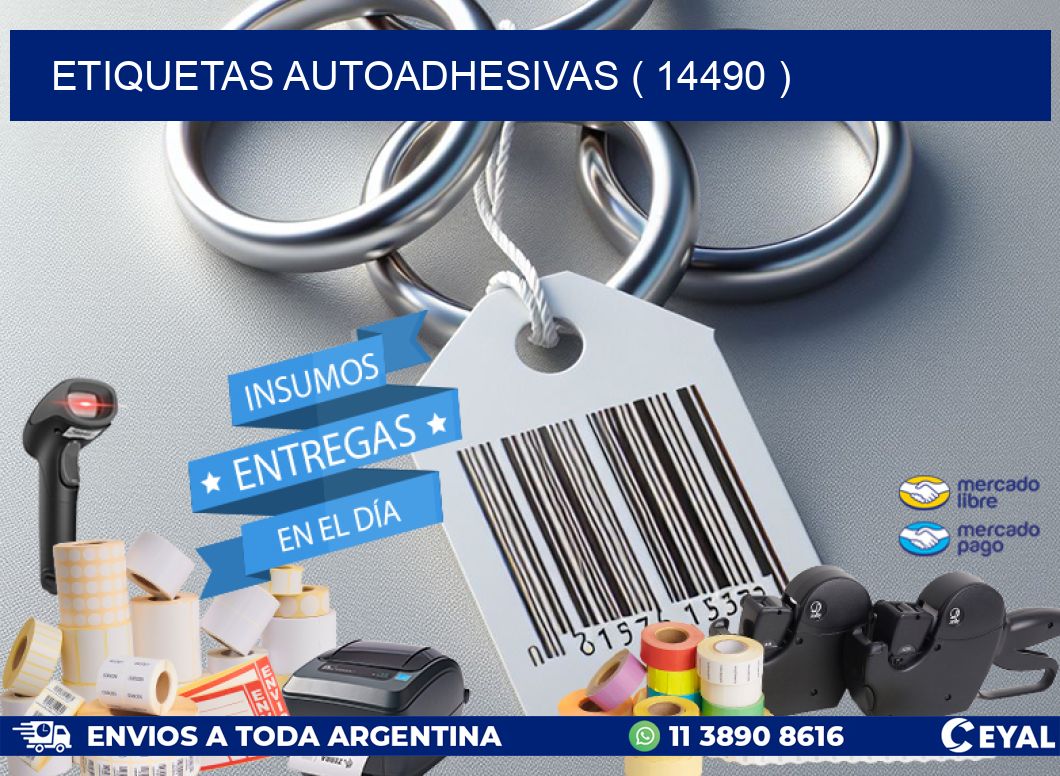 ETIQUETAS AUTOADHESIVAS ( 14490 )