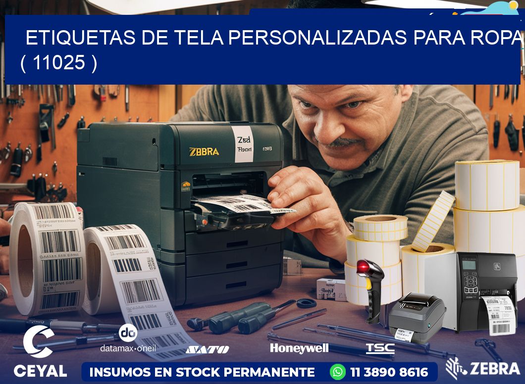 ETIQUETAS DE TELA PERSONALIZADAS PARA ROPA ( 11025 )