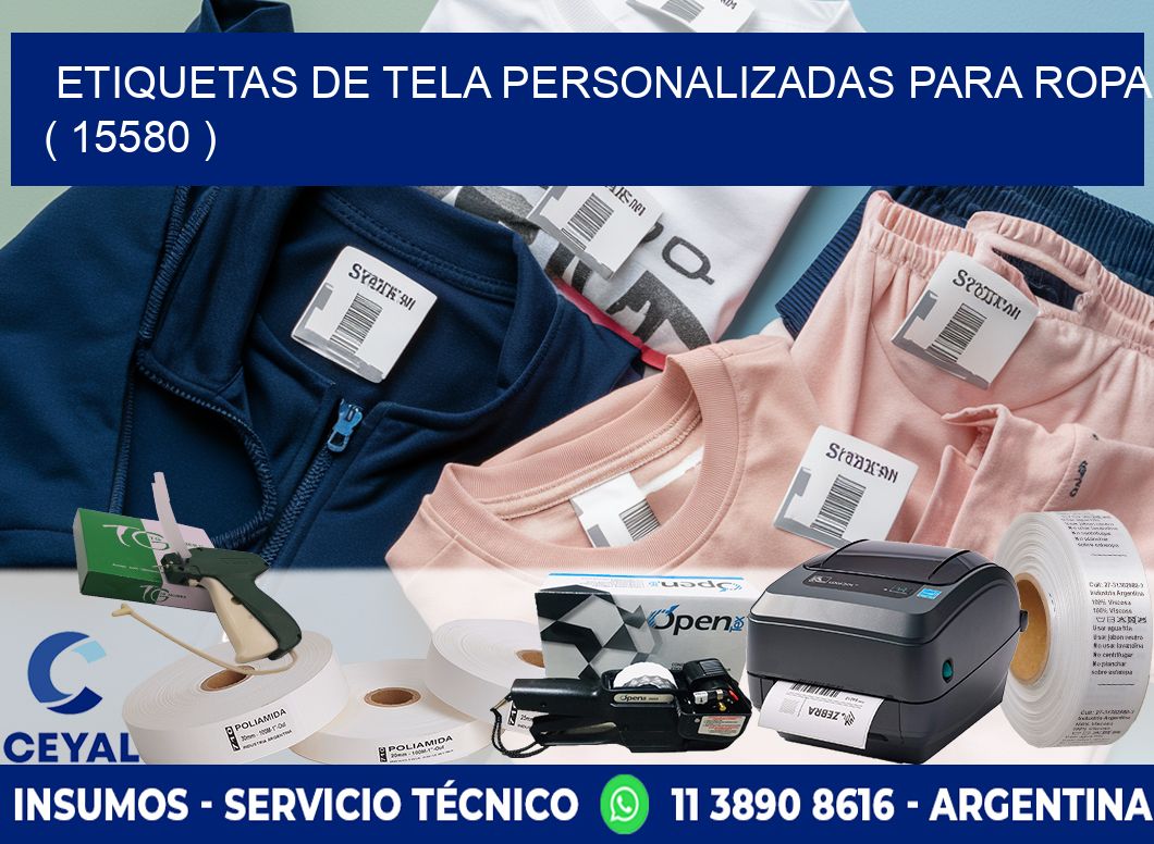 ETIQUETAS DE TELA PERSONALIZADAS PARA ROPA ( 15580 )