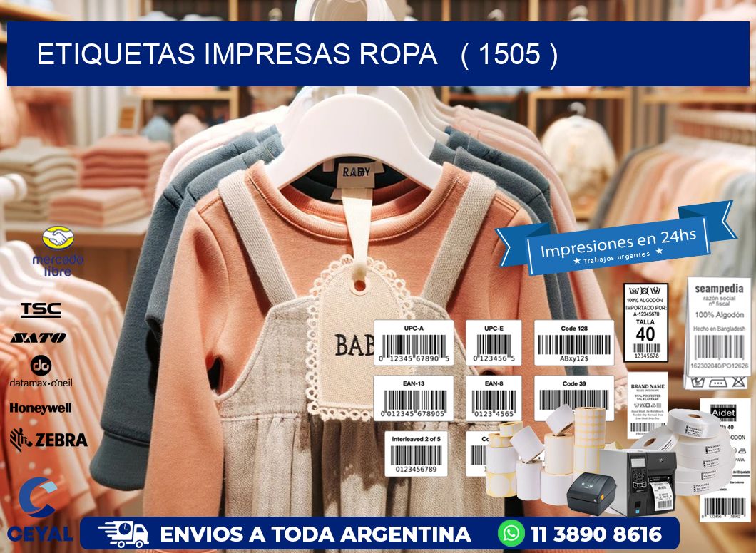 ETIQUETAS IMPRESAS ROPA   ( 1505 )