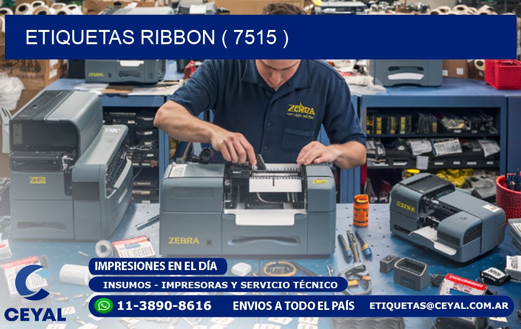 ETIQUETAS RIBBON ( 7515 )