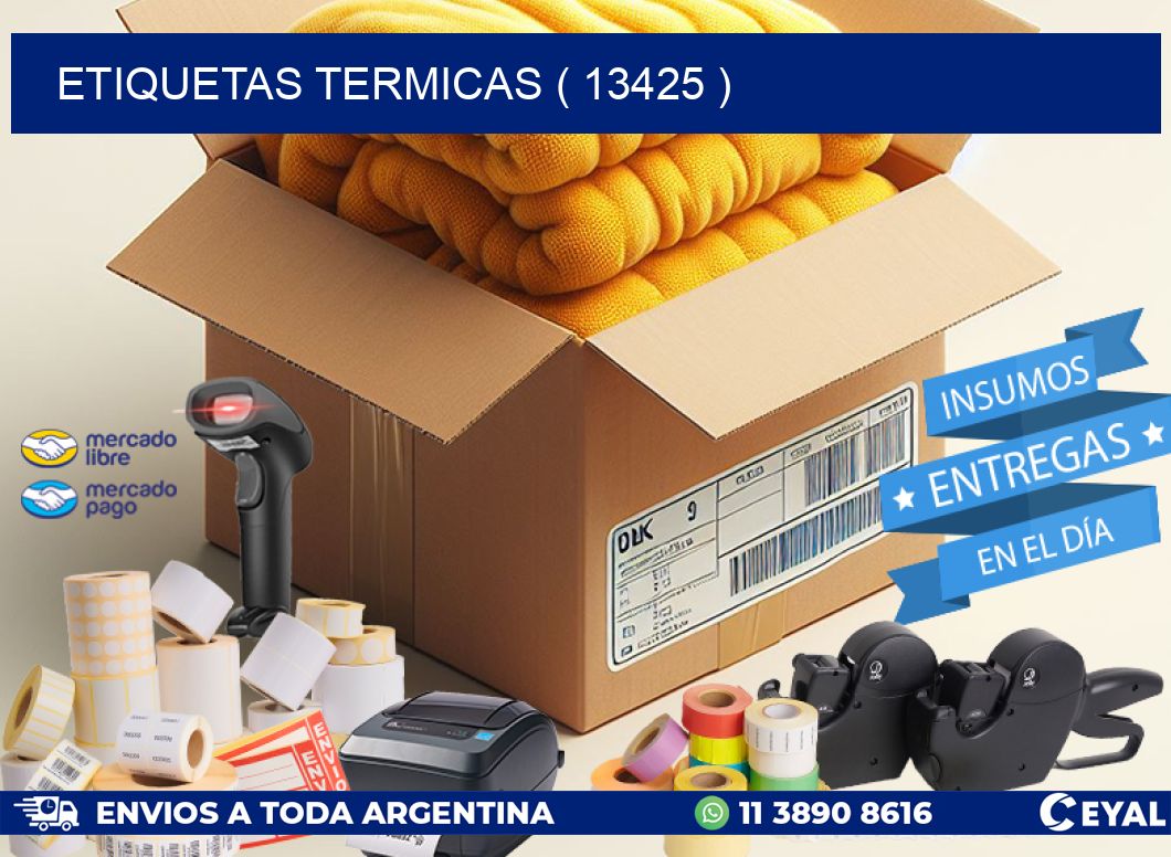 ETIQUETAS TERMICAS ( 13425 )