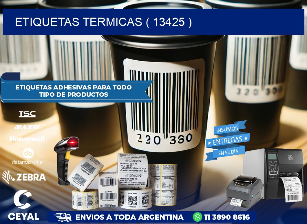 ETIQUETAS TERMICAS ( 13425 )