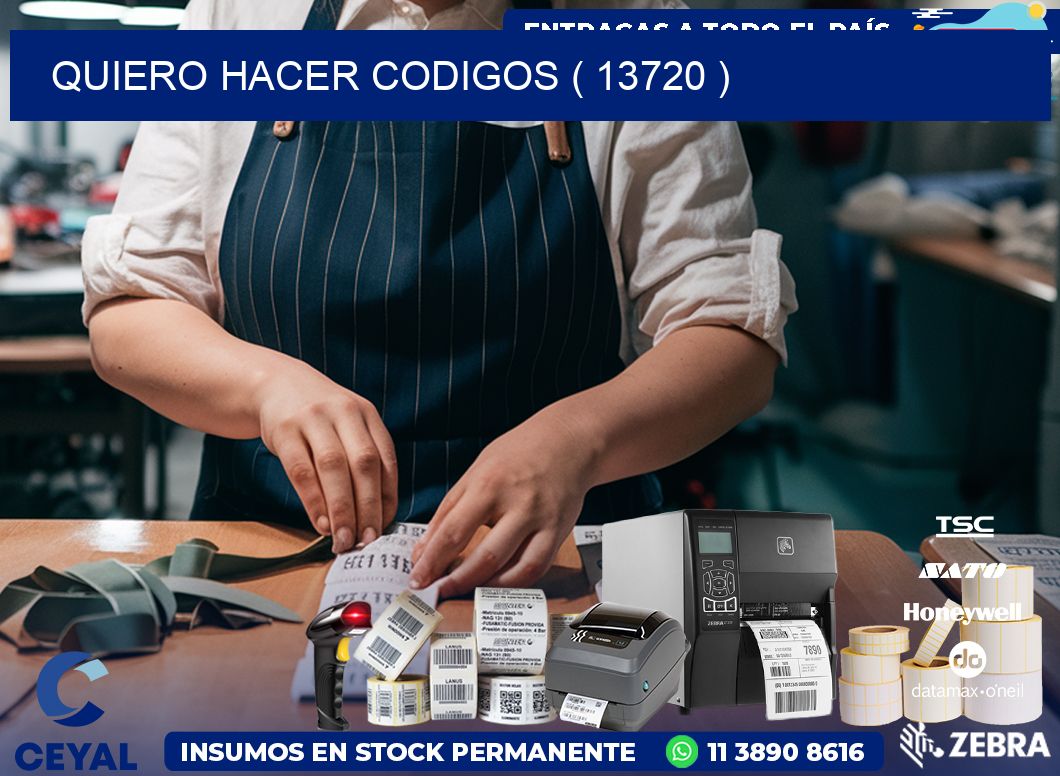 QUIERO HACER CODIGOS ( 13720 )