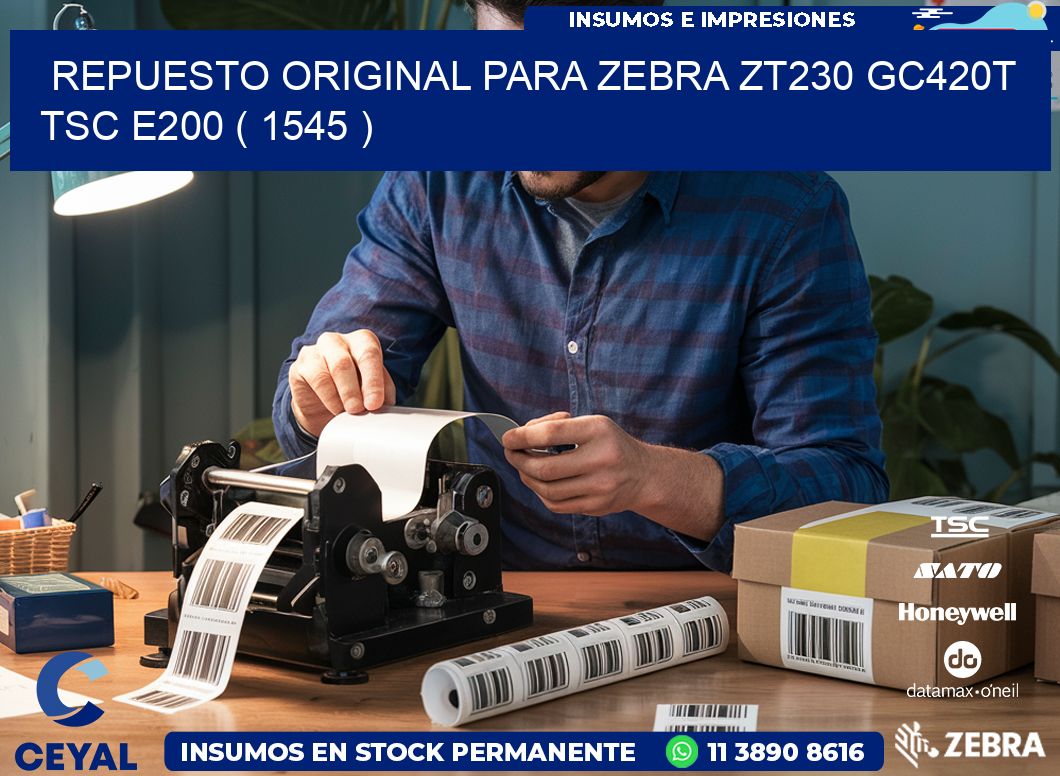 REPUESTO ORIGINAL PARA ZEBRA ZT230 GC420T TSC E200 ( 1545 )