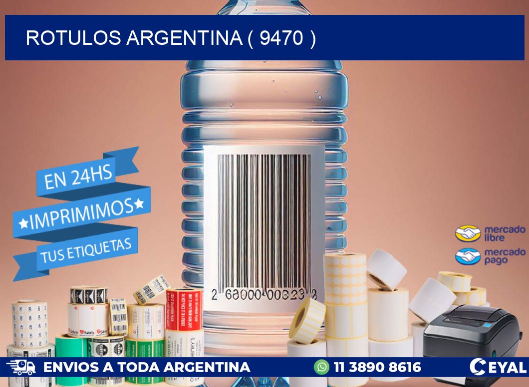 ROTULOS ARGENTINA ( 9470 )