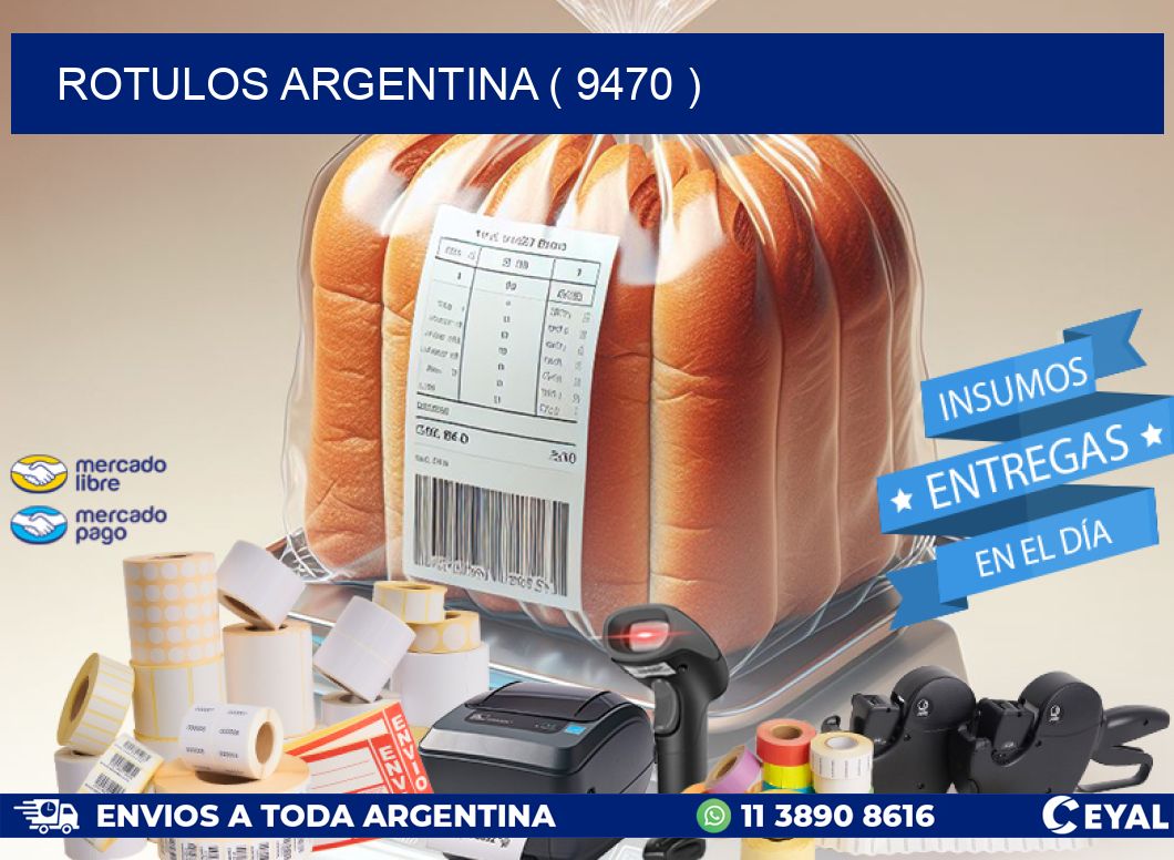 ROTULOS ARGENTINA ( 9470 )