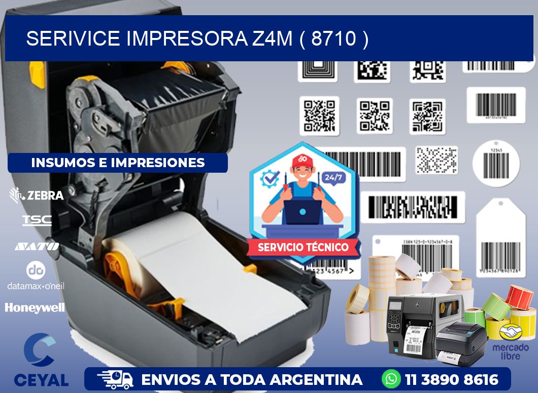 SERIVICE IMPRESORA Z4M ( 8710 )