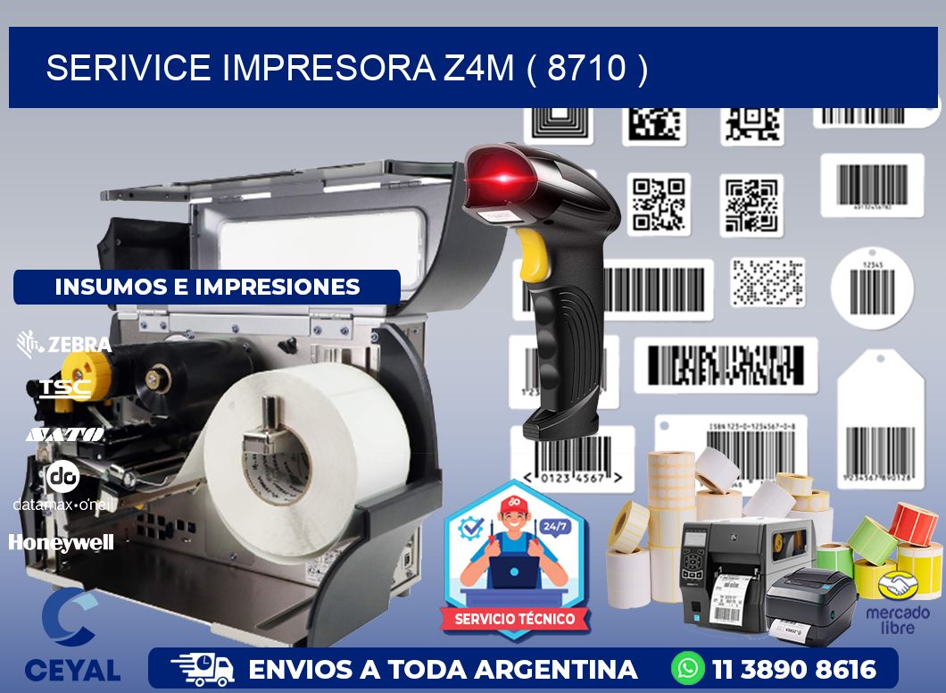 SERIVICE IMPRESORA Z4M ( 8710 )