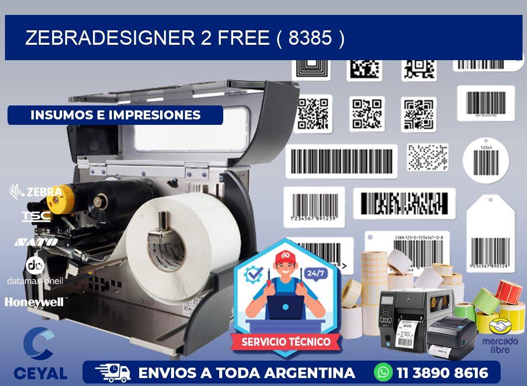 ZEBRADESIGNER 2 FREE ( 8385 )