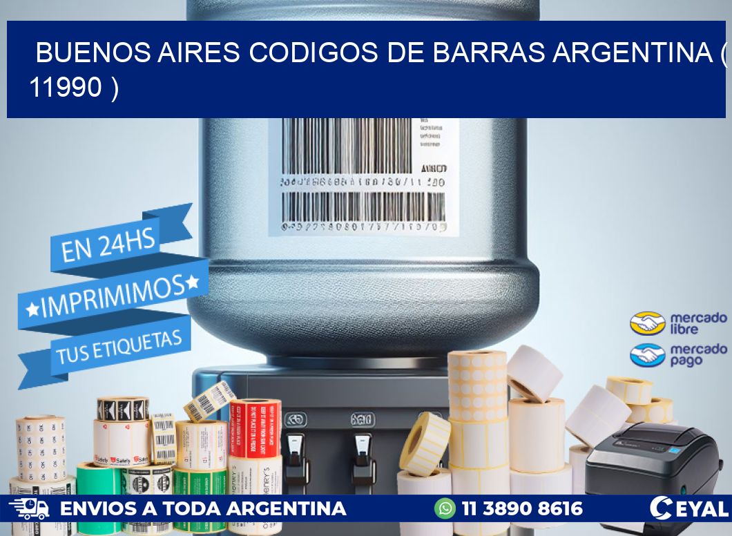 buenos aires codigos de barras argentina ( 11990 )