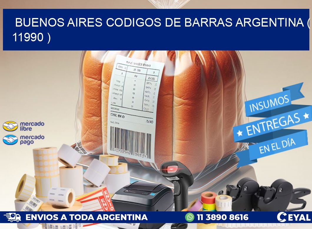 buenos aires codigos de barras argentina ( 11990 )