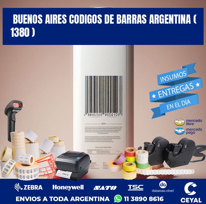 buenos aires codigos de barras argentina ( 1380 )