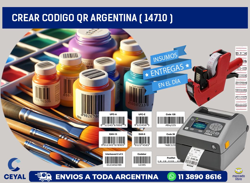 crear codigo qr argentina ( 14710 )