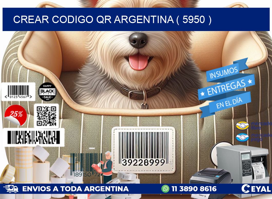 crear codigo qr argentina ( 5950 )