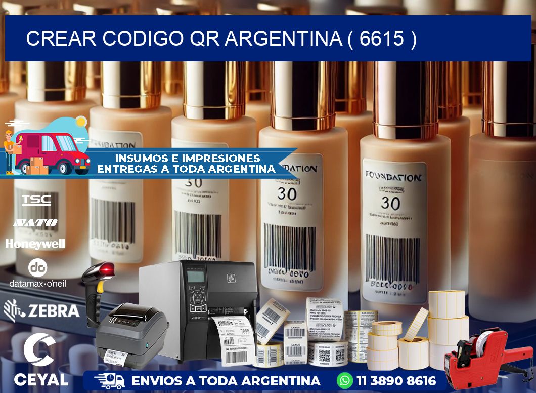 crear codigo qr argentina ( 6615 )