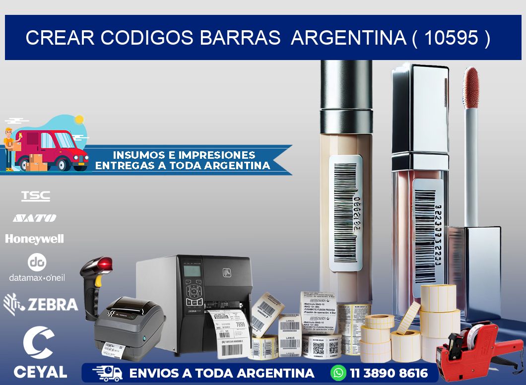 crear codigos barras  argentina ( 10595 )