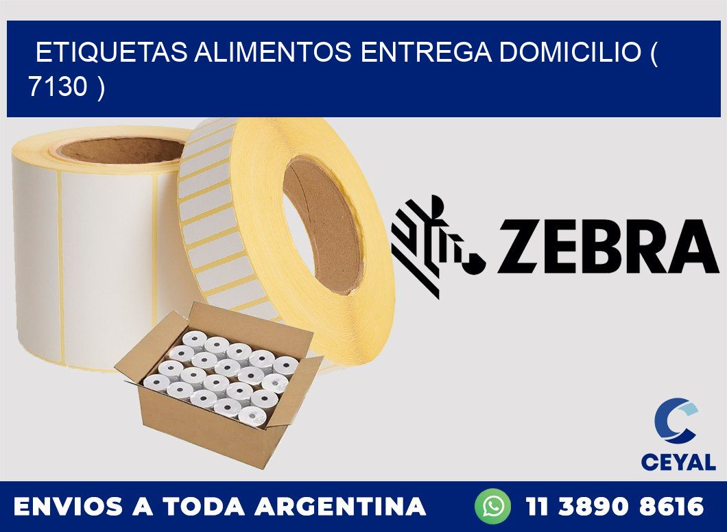 etiquetas alimentos entrega domicilio ( 7130 )