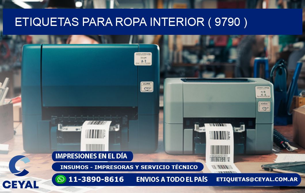 etiquetas para ropa interior ( 9790 )