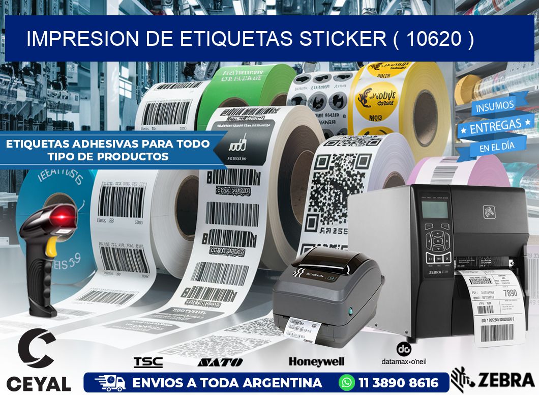 impresion de etiquetas sticker ( 10620 )