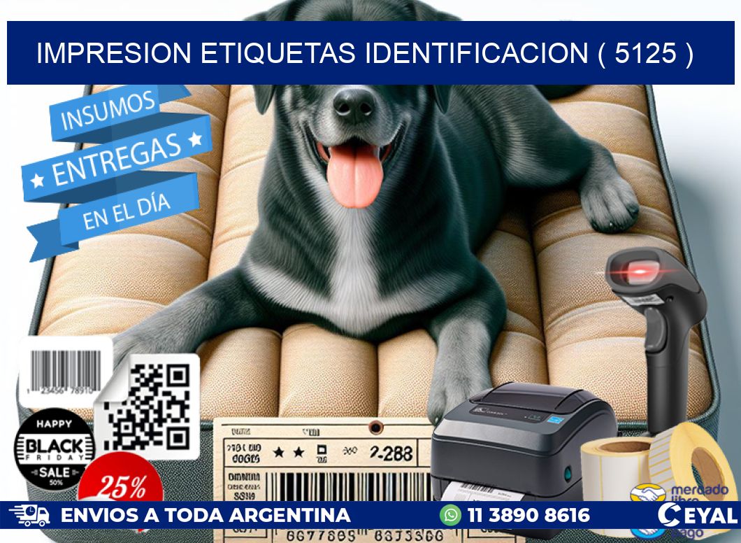 impresion etiquetas identificacion ( 5125 )