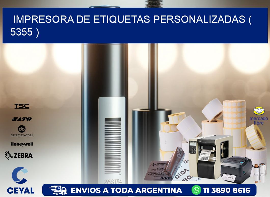 impresora de etiquetas personalizadas ( 5355 )