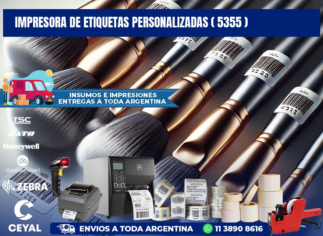 impresora de etiquetas personalizadas ( 5355 )