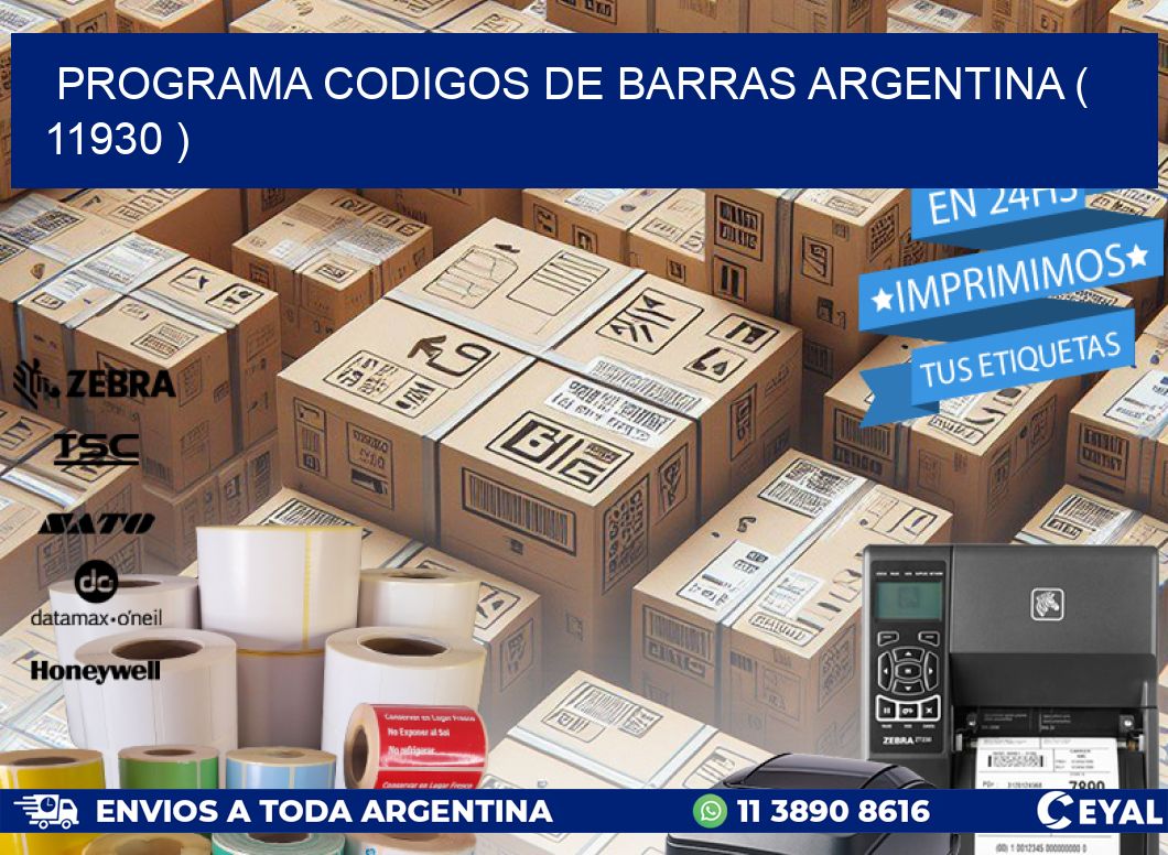 programa codigos de barras argentina ( 11930 )