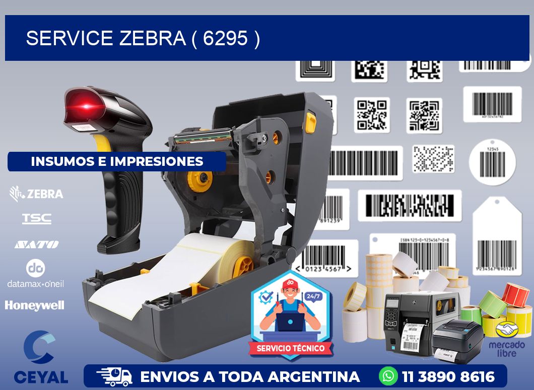 service zebra ( 6295 )