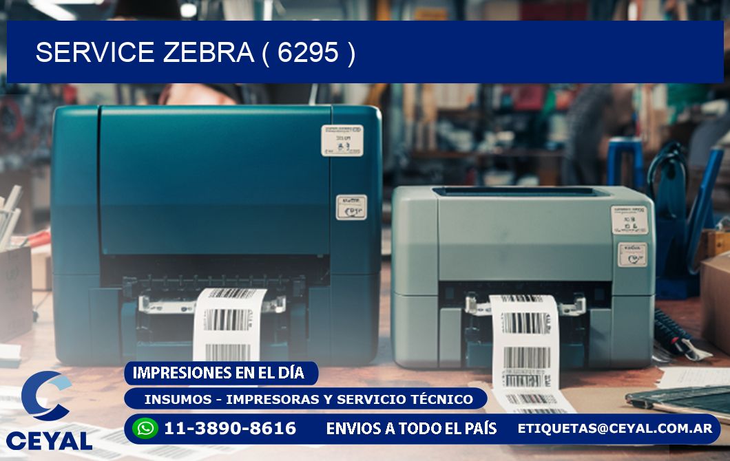 service zebra ( 6295 )