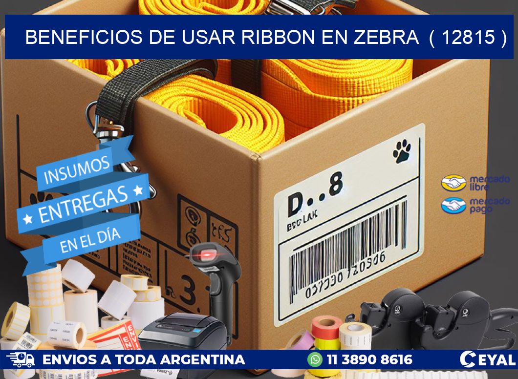 BENEFICIOS DE USAR RIBBON EN ZEBRA  ( 12815 )