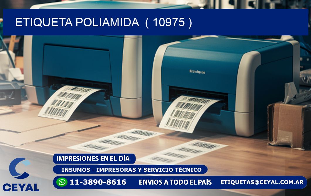 ETIQUETA POLIAMIDA  ( 10975 )