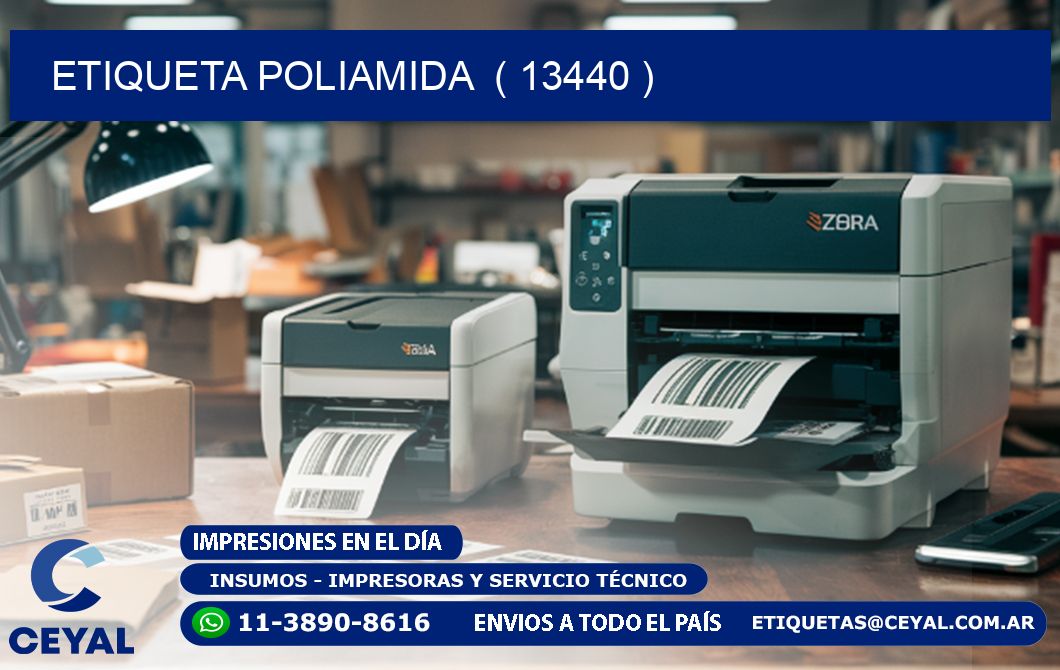 ETIQUETA POLIAMIDA  ( 13440 )