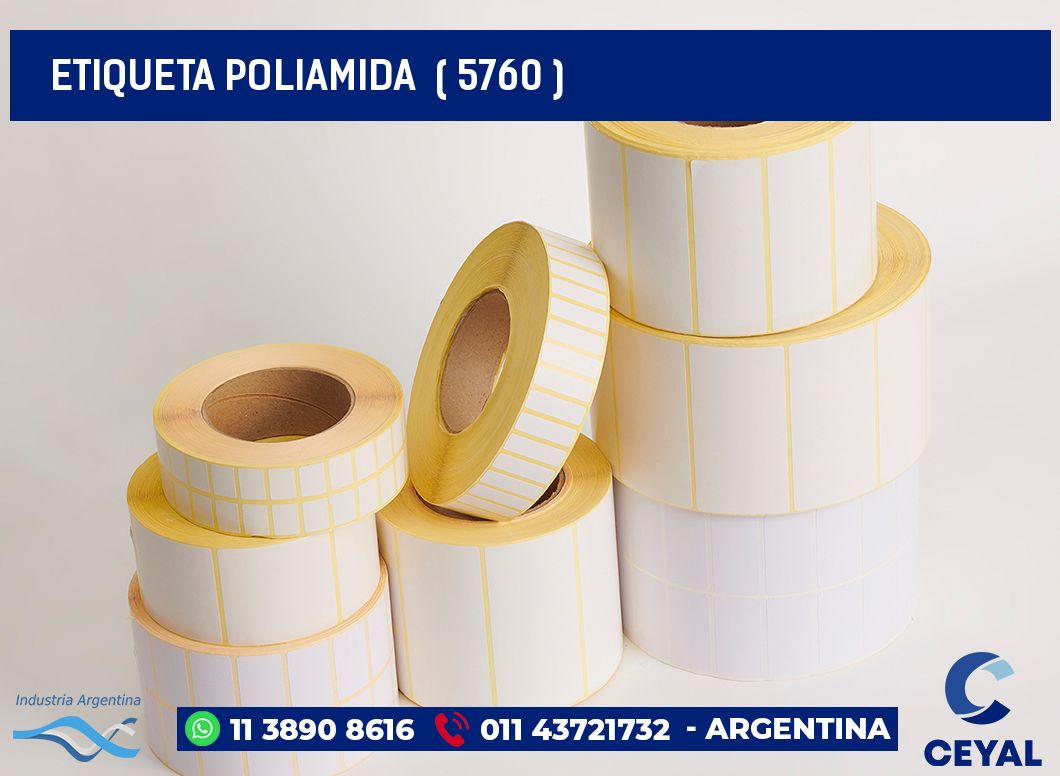 ETIQUETA POLIAMIDA  ( 5760 )