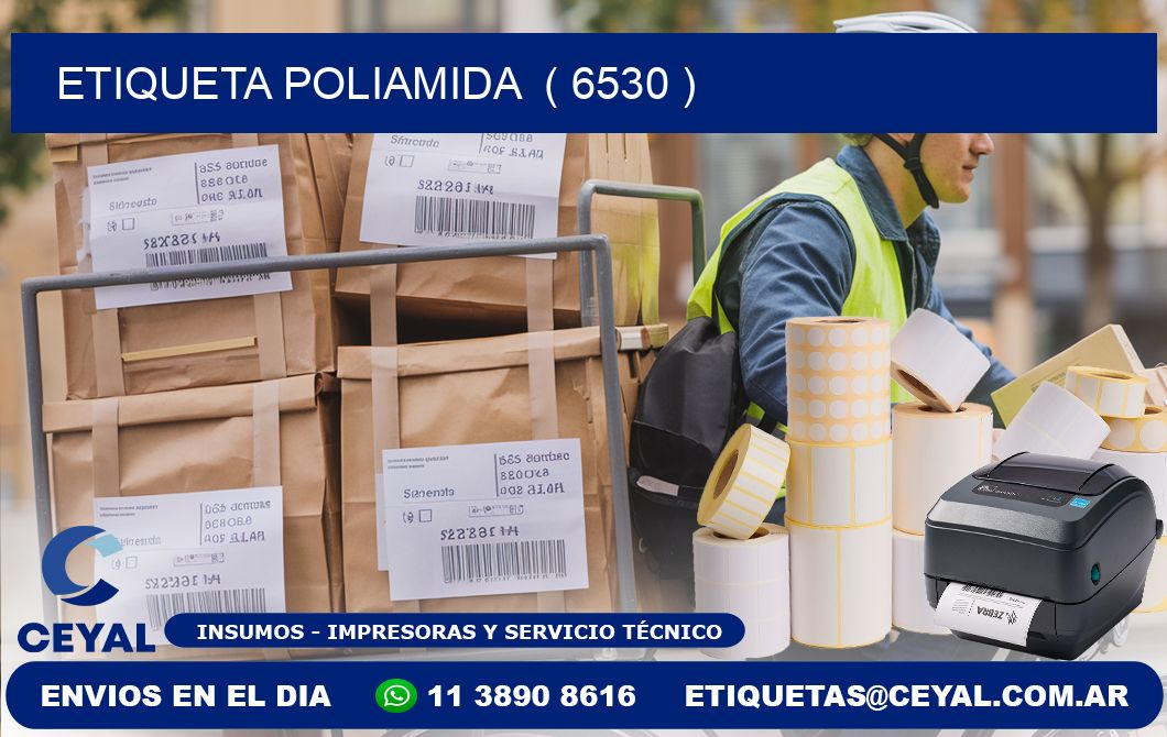 ETIQUETA POLIAMIDA  ( 6530 )