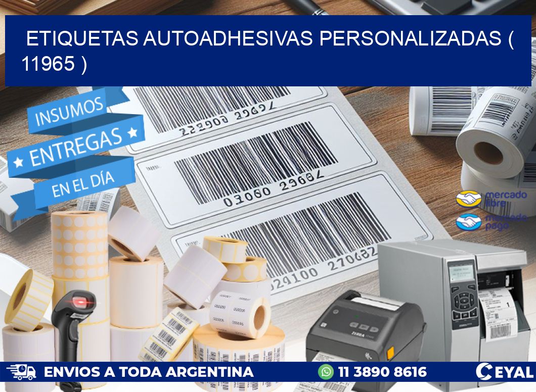 ETIQUETAS AUTOADHESIVAS PERSONALIZADAS ( 11965 )