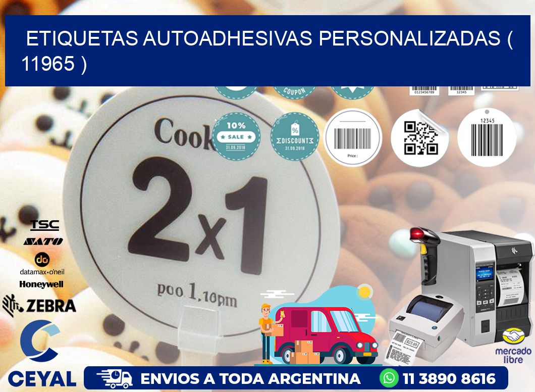 ETIQUETAS AUTOADHESIVAS PERSONALIZADAS ( 11965 )