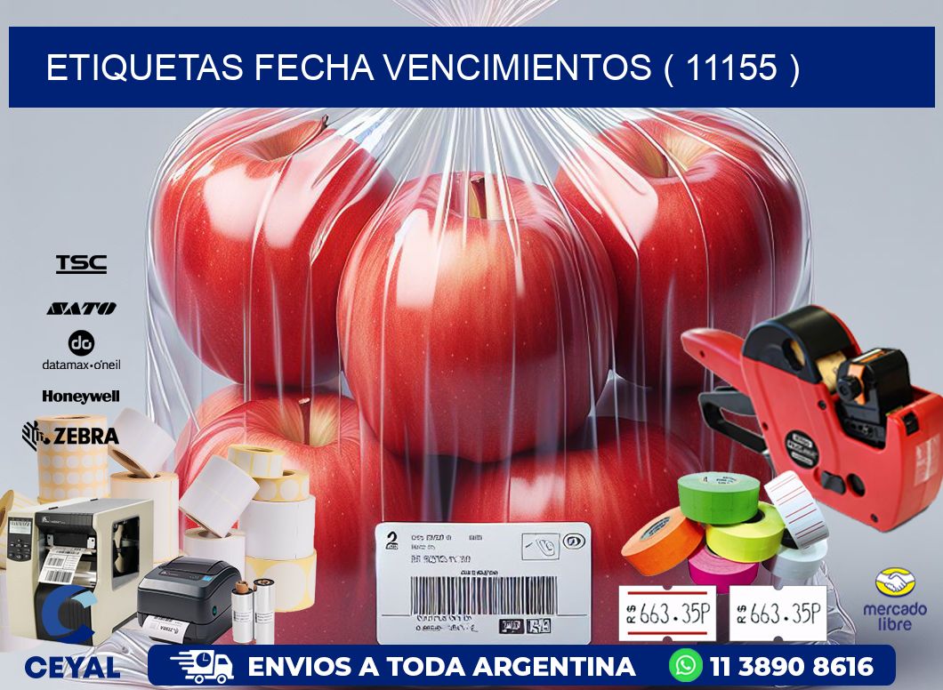 ETIQUETAS FECHA VENCIMIENTOS ( 11155 )