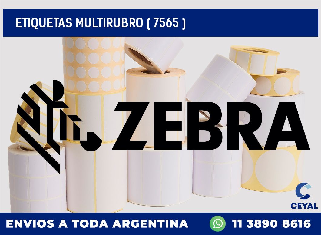 ETIQUETAS MULTIRUBRO ( 7565 )