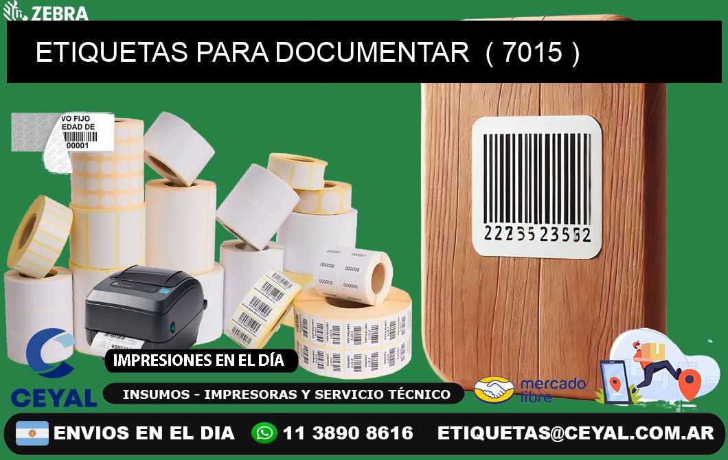 ETIQUETAS PARA DOCUMENTAR  ( 7015 )