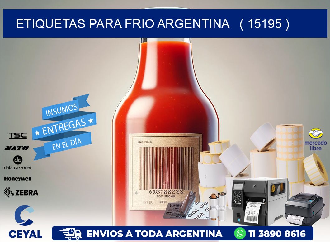 ETIQUETAS PARA FRIO ARGENTINA   ( 15195 )