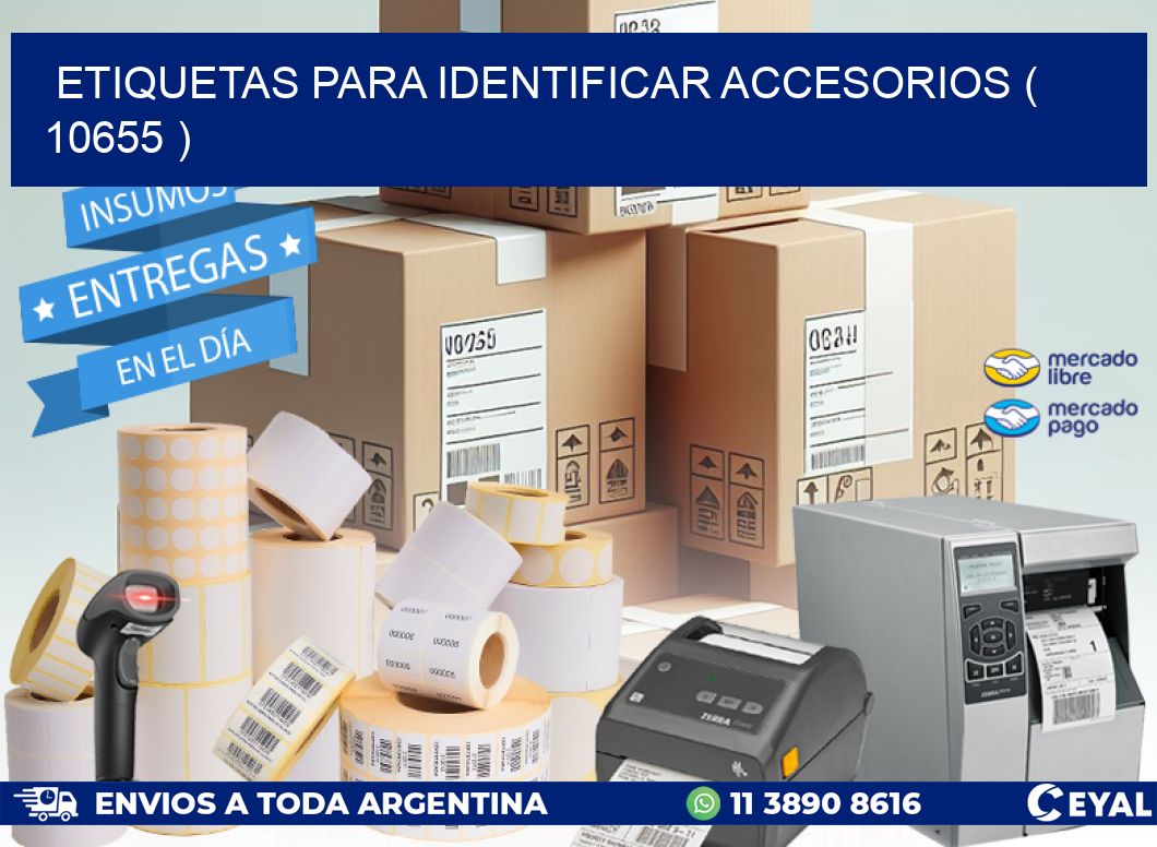 ETIQUETAS PARA IDENTIFICAR ACCESORIOS ( 10655 )