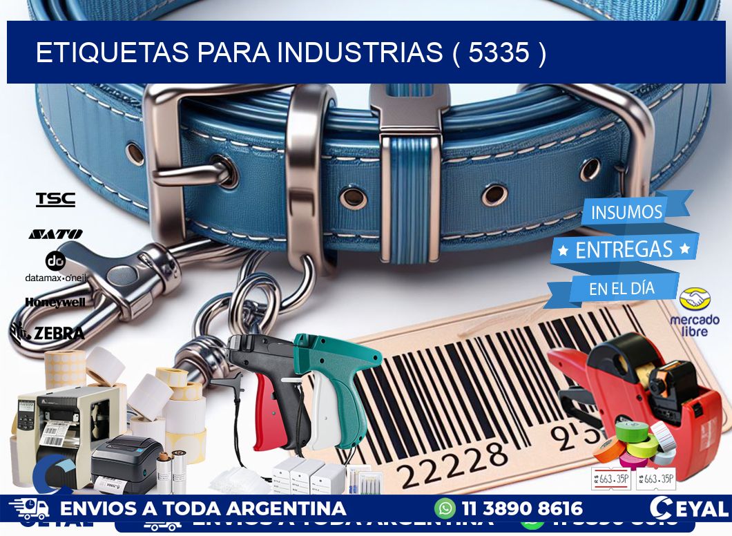 ETIQUETAS PARA INDUSTRIAS ( 5335 )
