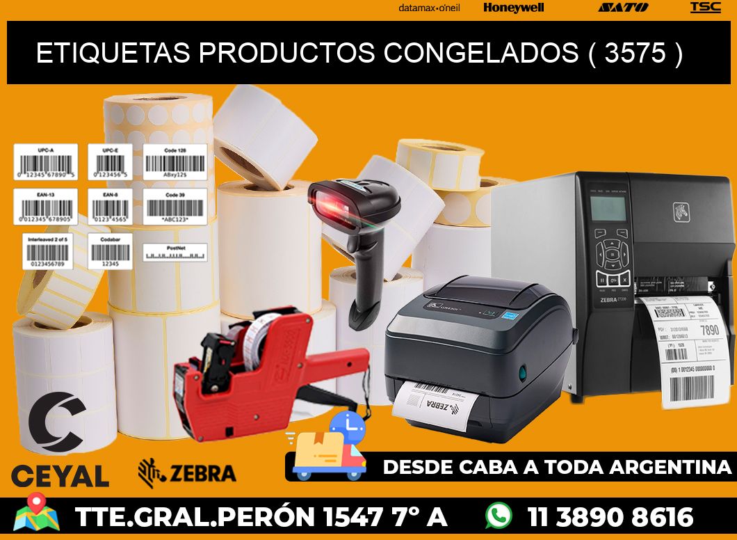 ETIQUETAS PRODUCTOS CONGELADOS ( 3575 )