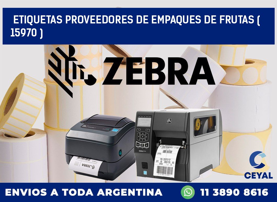 ETIQUETAS PROVEEDORES DE EMPAQUES DE FRUTAS ( 15970 )