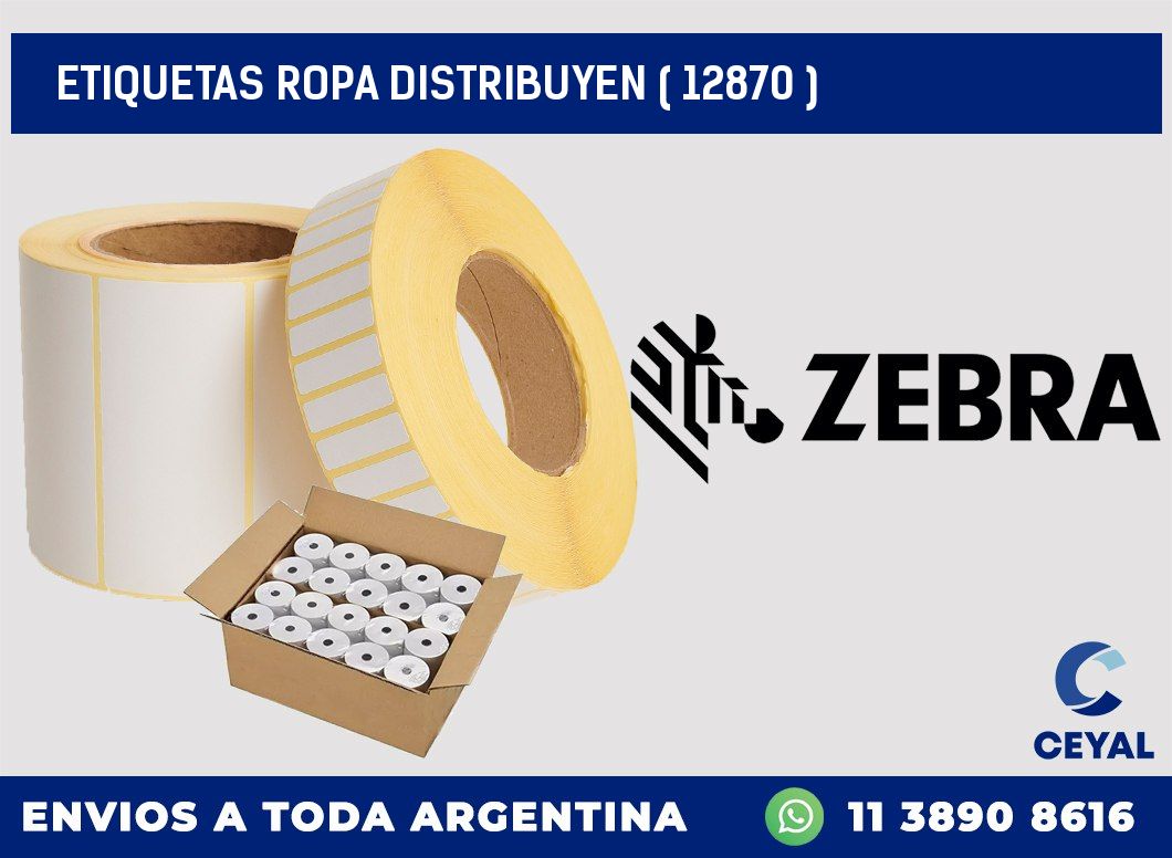 ETIQUETAS ROPA DISTRIBUYEN ( 12870 )