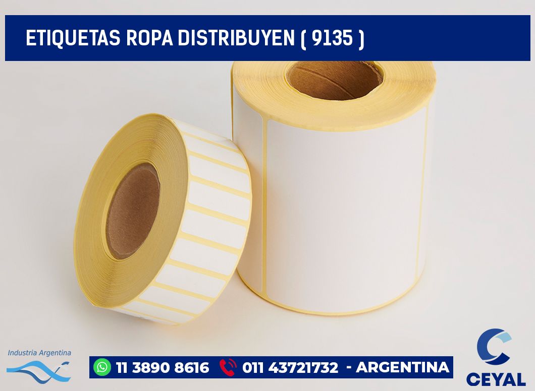 ETIQUETAS ROPA DISTRIBUYEN ( 9135 )