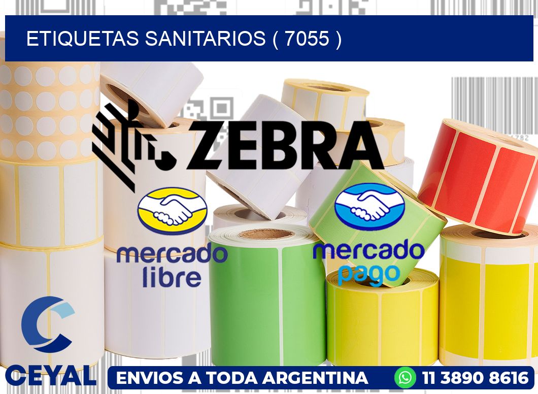 ETIQUETAS SANITARIOS ( 7055 )